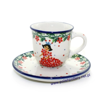 Filiżanka mini espresso 0,06L + spodek II Gatunek dek. 2286X Księżniczka